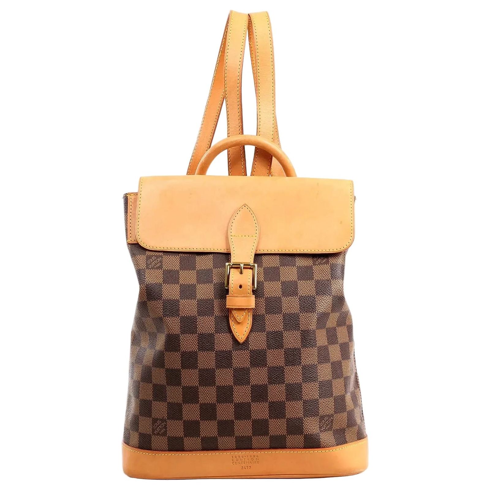 louis vuitton arlequin backpack 100th Anniversary Limited Edition Damier N99038 Leather Bag A4 Men's Women's WBM EE30-1 - Pre-owned Premium Custom Cap Louis Vuitton Arlequin Soho -