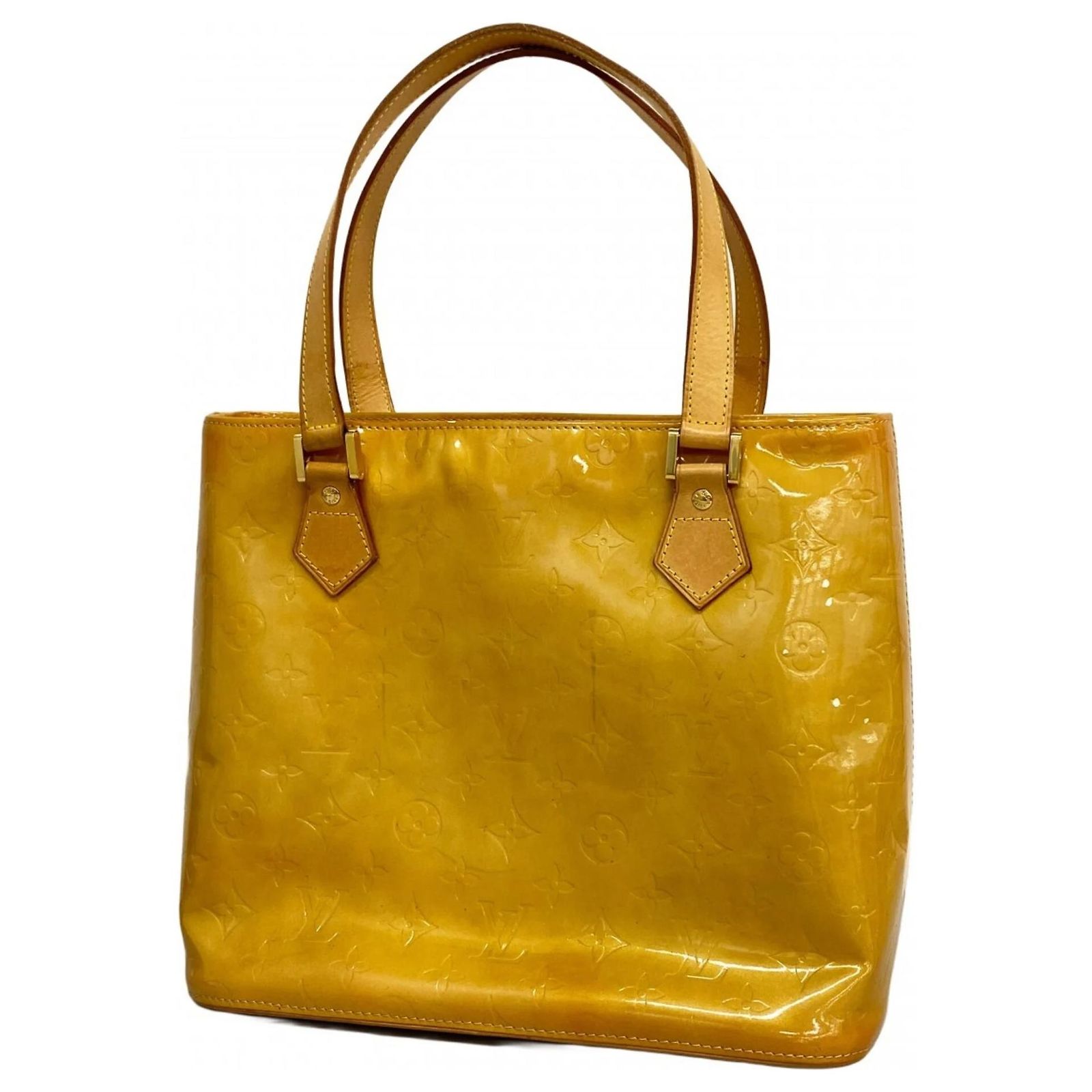 Louis Vuitton Vernis Houston Tote Bag Beige ref.JC3038051 (Sold 