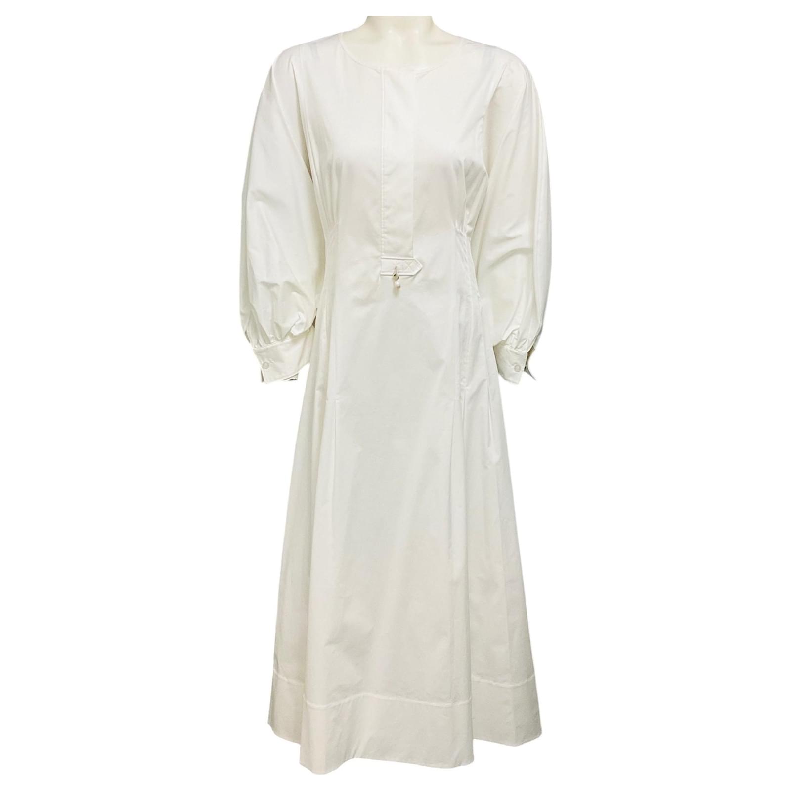 knee length dresses for ladies Oscar Mini Dress White Floral main image 0