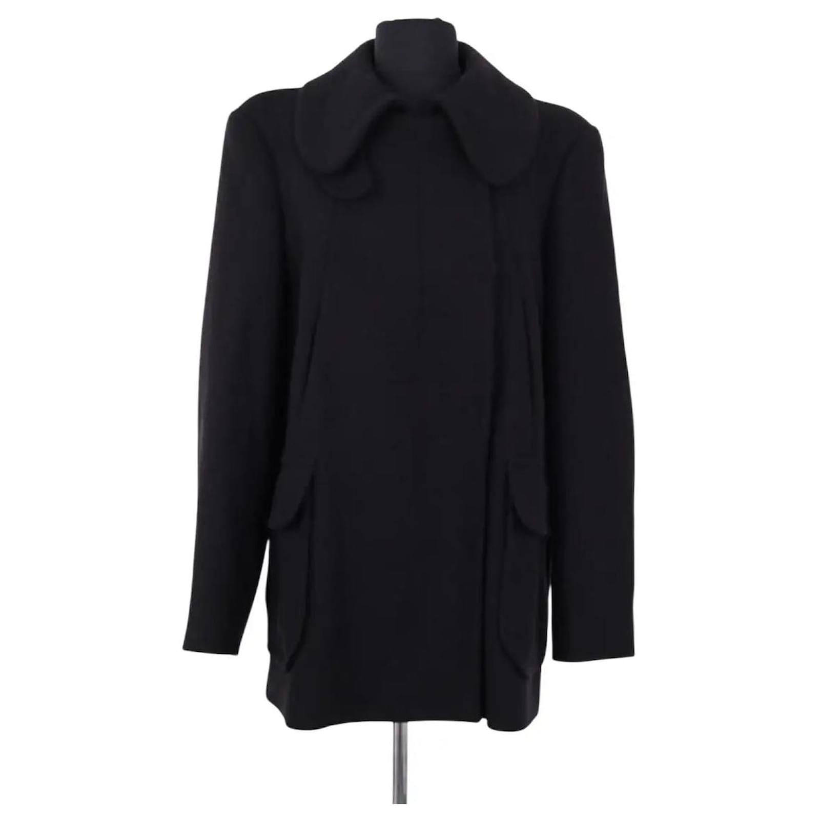 Sonia Rykiel Black coat Wool ref.3108806 - Joli Closet