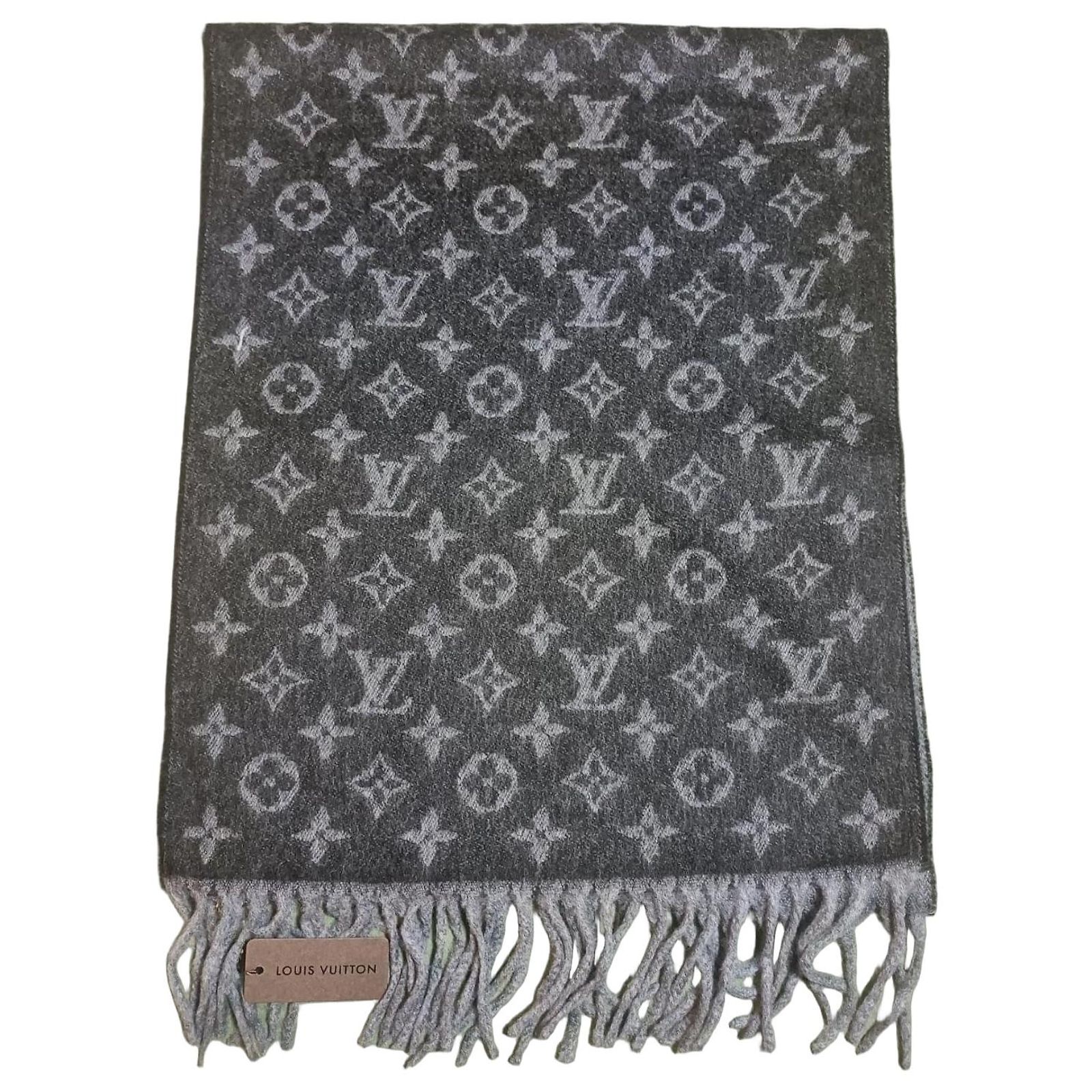 Pre-Owned Louis Vuitton Scarves — Monogram, Silk | JoliCloset