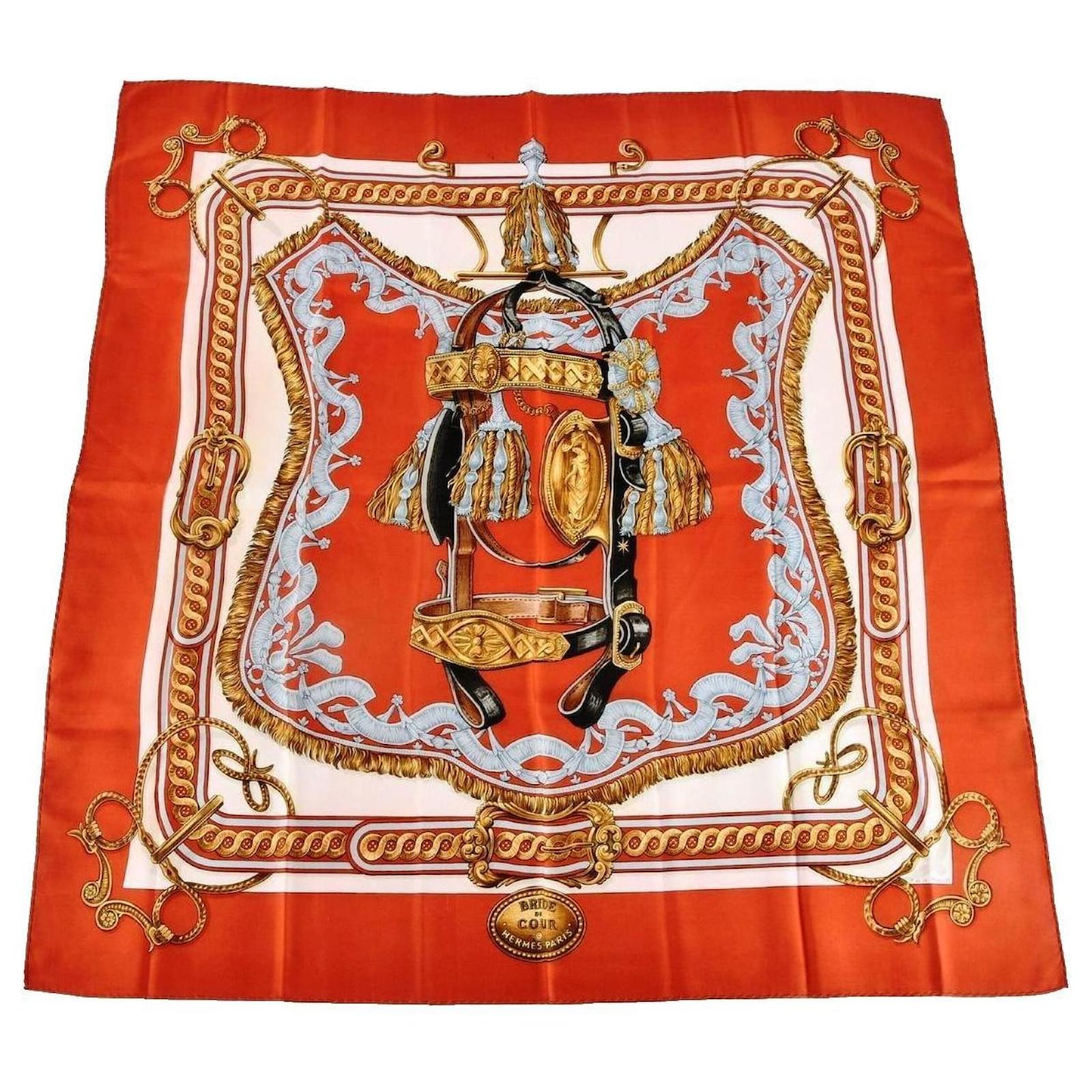 Hermès Bride de Cour Silk Scarf Carré Françoise de La Perrière