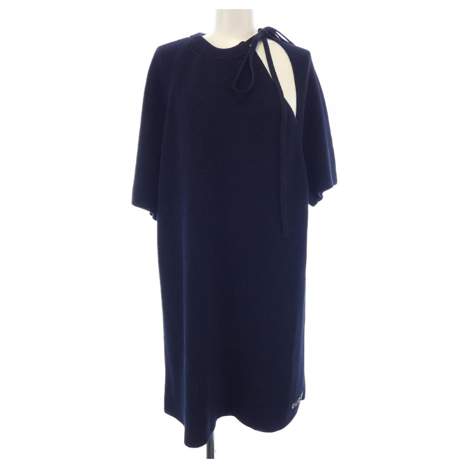 navy blue gucci dress Stunning Gucci dress!!! , size XS, Dark blue, Bought