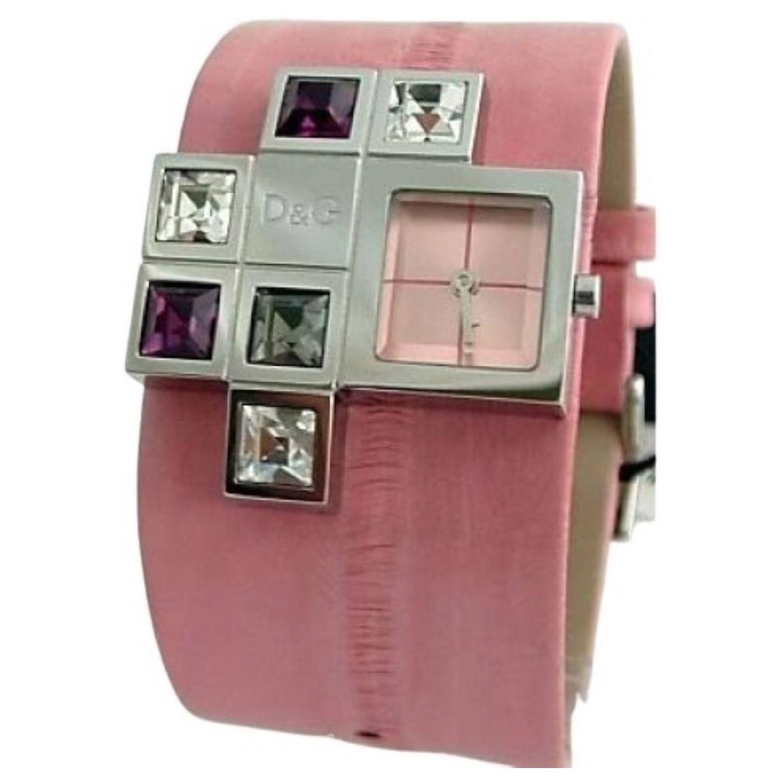Dolce & Gabanna Pink Crystal Watch Dolce & Gabbana main image 2