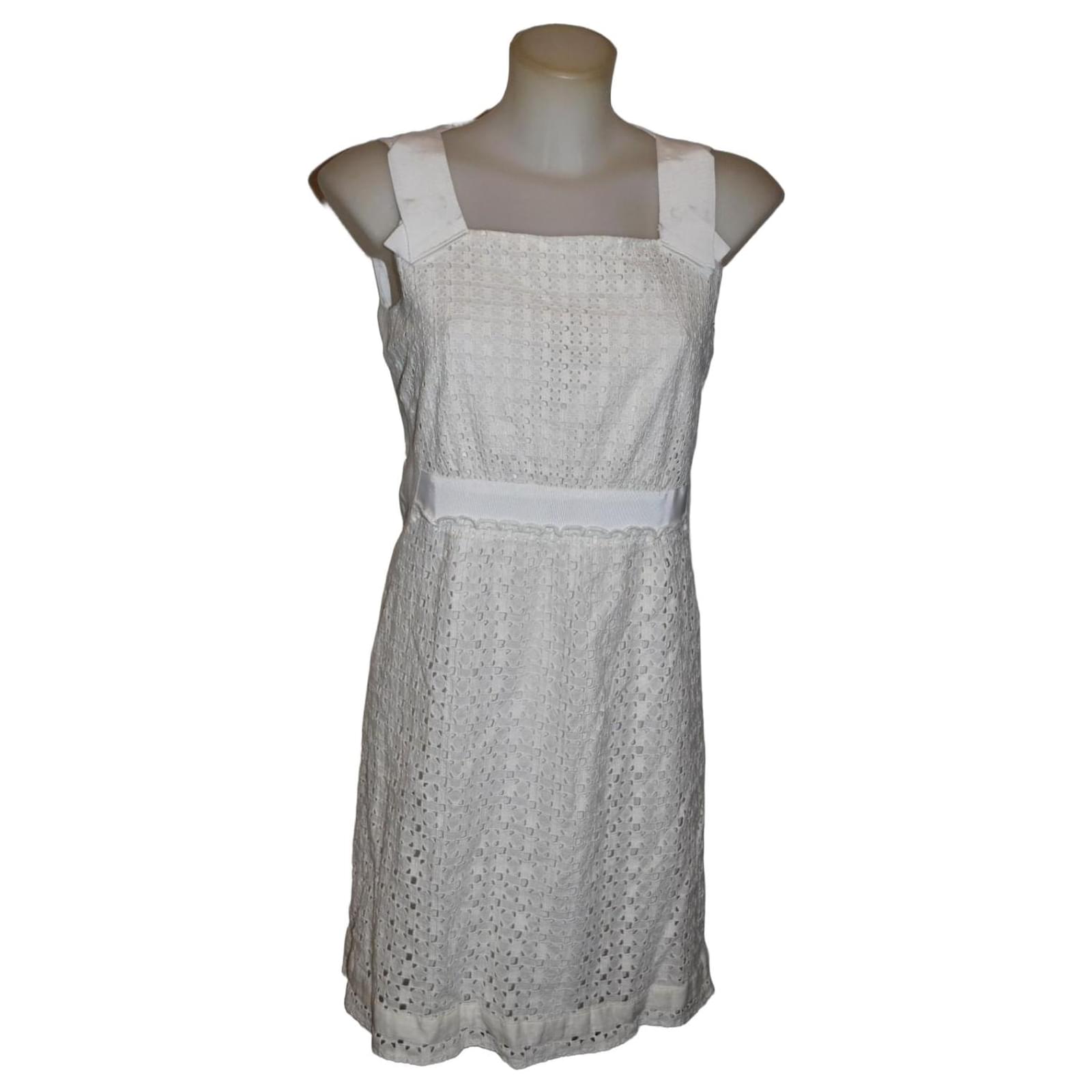 tahari white lace dress Lace Shift Dress Elie Tahari
