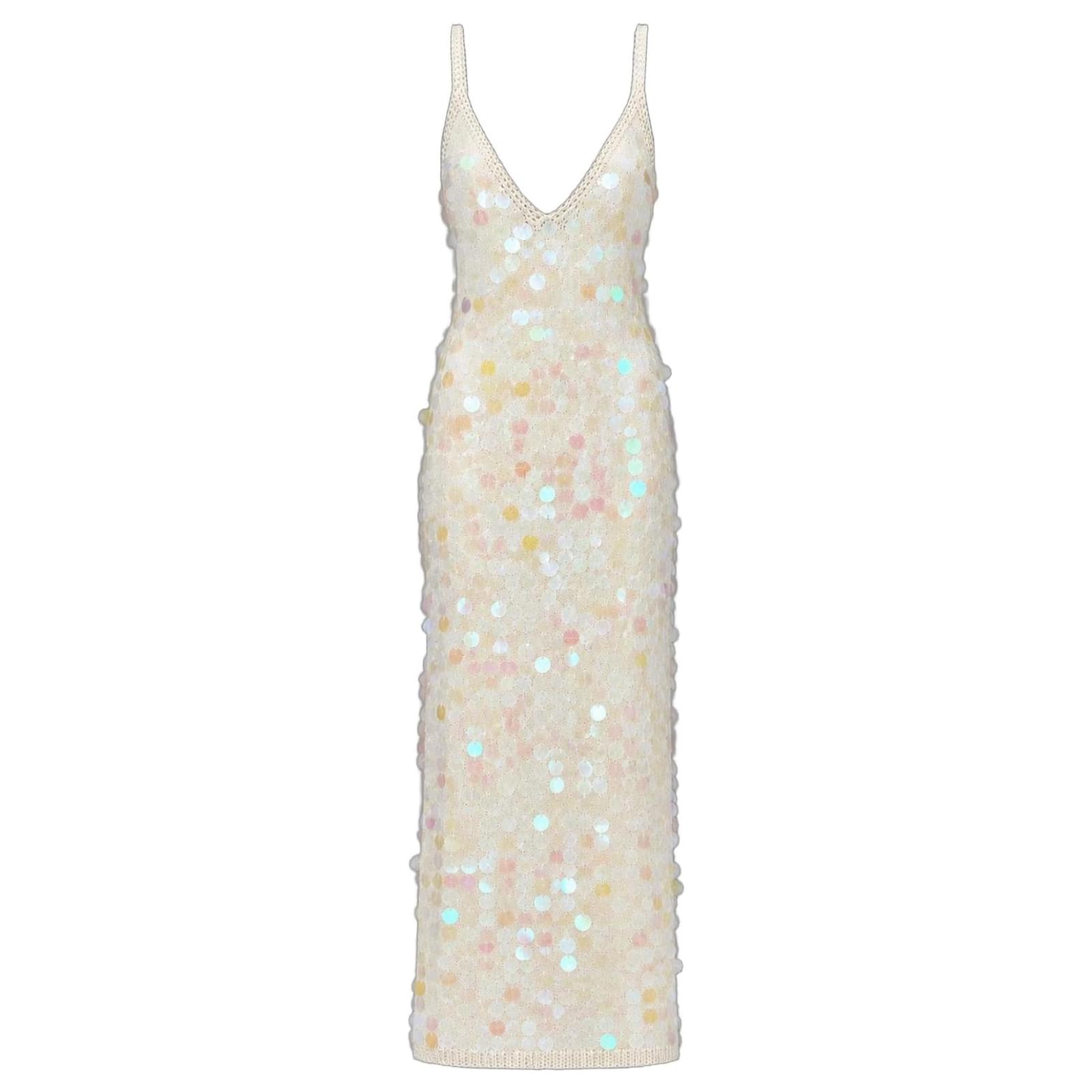 christopher john rogers sequin dress Chrissy Teigen wears Christopher John Rogers Dress On Instagram
